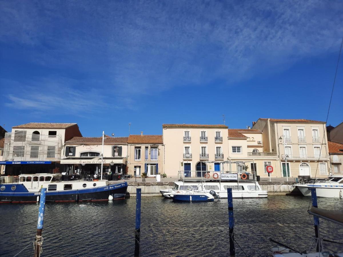 Appartement De Charme Sur Le Port De Marseillan Екстер'єр фото